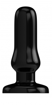 Buttplug Rubber 5Inch Model 4 Black - Bottom Line